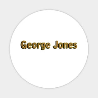 #george jones Magnet